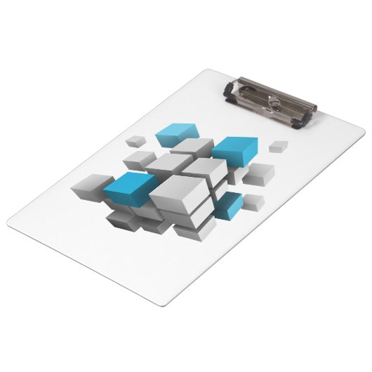 SlipperyJoeの3Dキューブ魅力的な配列thr クリップボード (アングル)