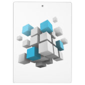 SlipperyJoeの3Dキューブ魅力的な配列thr クリップボード (裏面)