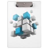 SlipperyJoeの3Dキューブ魅力的な配列thr クリップボード (正面)