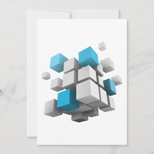 SlipperyJoeの3Dキューブ魅力的な配列thr シーズンカード (正面)