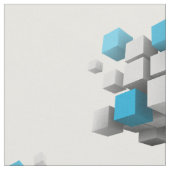 SlipperyJoeの3Dキューブ魅力的な配列thr ファブリック (クローズアップ)