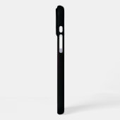 Slipperyjoeの6つの立っているシルエットが腕を上げている iPhoneケース (左側面)