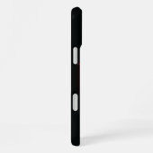 Slipperyjoeの6つの立っているシルエットが腕を上げている iPhoneケース (右側面)