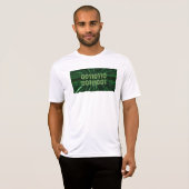 SlipperyJoeの69バイナリコードの鮮やか緑の計算 Tシャツ (正面フル)