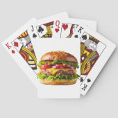 SlipperyJoeのmouthyling積み上げハンバーガーTHIC トランプ (裏面)