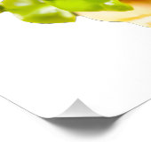 SlipperyJoeのmouthyling積み上げハンバーガーTHIC ポスター (コーナー)