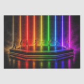 SlipperyJoeのPrideを祝うダンスパフォーマンス 薄葉紙 (正面)
