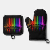SlipperyJoeのPrideを祝うダンスパフォーマンス 鍋つかみ&鍋敷きセット (正面)