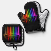 SlipperyJoeのPrideを祝うダンスパフォーマンス 鍋つかみ&鍋敷きセット (正面/裏面)