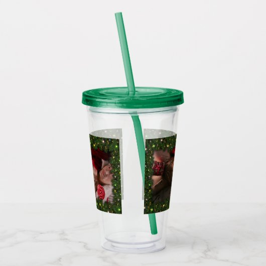 SlipperyJoeキャンディーキャンディーオス胸棒つきキャンデーカラー アクリルタンブラー (左)