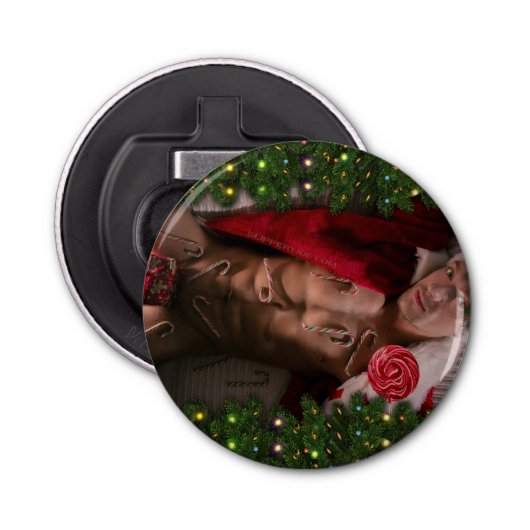 SlipperyJoeキャンディーキャンディーオス胸棒つきキャンデーカラー 栓抜き (正面)