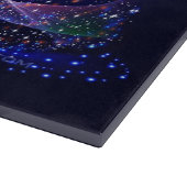 SlipperyJoeデジタル描写クリスマスツリー カッティングボード (角)