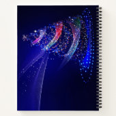 SlipperyJoeデジタル描写クリスマスツリー ノートブック (裏面)