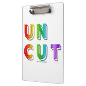 SlipperyJoe生き生き鮮やかとしたネオンレインボーナー クリップボード (左)