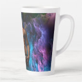 SlipperyJoe筋肉質の男の下着が膨らむ鮮やか。 カフェラテマグ (右)