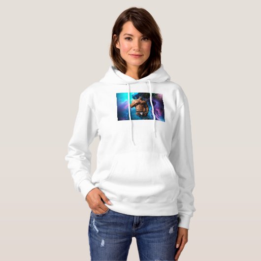 SlipperyJoe筋肉質の男の下着が膨らむ鮮やか。 パーカ (正面フル)