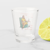 SlipperyJoe飲み物パーティーヴィンテージルームの社交 ショットグラス (裏面)