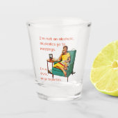 SlipperyJoe飲み物パーティーヴィンテージルームの社交 ショットグラス (正面)