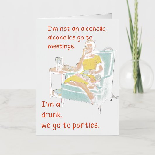 SlipperyJoe飲み物パーティーヴィンテージルームの社交 箔シーズンカード (正面)