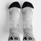 SlipperyJoe 愛は肌の色や人種を超える ソックス (上部)