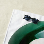 SlipperyJoe 69懸命プールテーブル2ビリヤード球 ビーチタオル (インサイチュ)