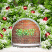SlipperyJoe illuminated gay neon sign bright vivid (クリスマス)