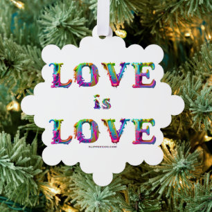 SlipperyJoe love is love ドロドロと溶け出すダイナミックな オーナメントカード