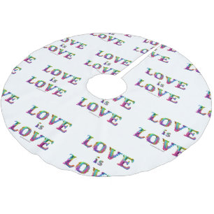 SlipperyJoe love is love ドロドロと溶け出すダイナミックな  ブラッシュドポリエステルツリースカート