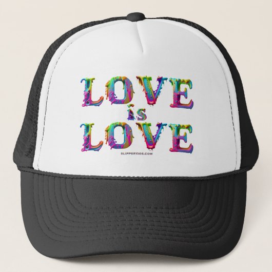 SlipperyJoe love is love 滴る溶けるダイナミック キャップ (正面)