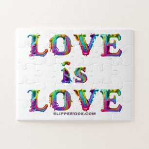 SlipperyJoe love is love 滴る溶けるダイナミック ジグソーパズル