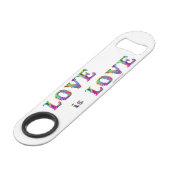 SlipperyJoe love is love 滴る溶けるダイナミック スピード栓抜き (正面アングル)