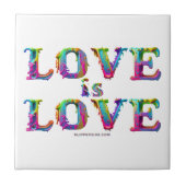 SlipperyJoe love is love 滴る溶けるダイナミック タイル (正面)