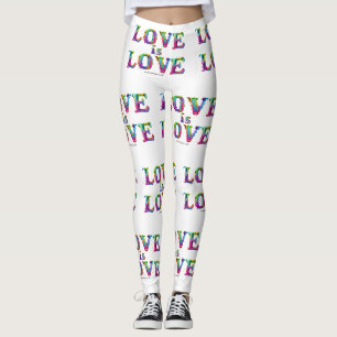 SlipperyJoe love is love 滴る溶けるダイナミック レギンス