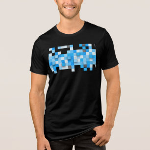 SlipperyJoe's スクエアアート モザイク モダン スリー トライブレンドTシャツ