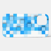 SlipperyJoe's スクエアアート モザイク モダン 立体 Case-Mate iPhoneケース (裏面 (横))