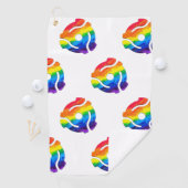 SlipperyJoe's プラスチック 45 RPM レコードアダプター 振動 ゴルフタオル (インサイチュ)