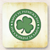 SlipperyJoe's 祝Saint Patrick's Day Iris コースター (正面)