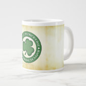 SlipperyJoe's 祝Saint Patrick's Day Iris ジャンボコーヒーマグカップ (正面右)