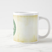 SlipperyJoe's 祝Saint Patrick's Day Iris ジャンボコーヒーマグカップ (右)