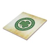 SlipperyJoe's 祝Saint Patrick's Day Iris タイル (側面)