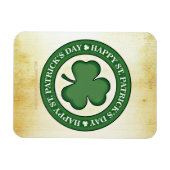 SlipperyJoe's 祝Saint Patrick's Day Iris マグネット (横)