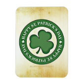 SlipperyJoe's 祝Saint Patrick's Day Iris マグネット (縦)