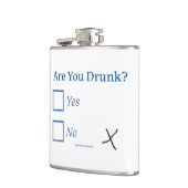 SlipperyJoe's Are You 飲 hamatedチェックボックスc フラスク (左)