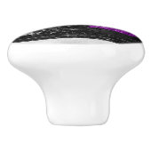 SlipperyJoe's Be You black brick wall figu セラミックノブ (側面)