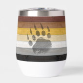 SlipperyJoe's Bearプライドフラグ木製フロアテクスチャ (正面)