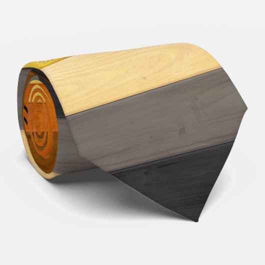 SlipperyJoe's Bearプライドフラグ木製フロアテクスチャ ネクタイ (ロール)