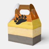 SlipperyJoe's Bearプライドフラグ木製フロアテクスチャ フェイバーボックス (裏面サイド)