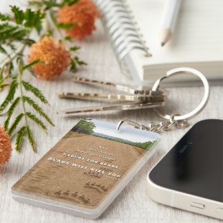 SlipperyJoe's bears will kill you paw prints press キーホルダー