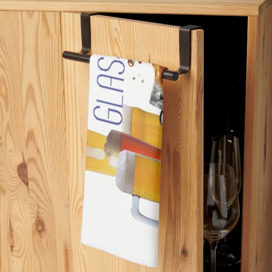 SlipperyJoe's beer glasses pilsner glasses steins  キッチンタオル (三つ折り)