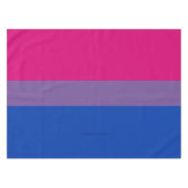 SlipperyJoe's Bisexualプライドフラグlavender-pink bl テーブルクロス (正面(横))
